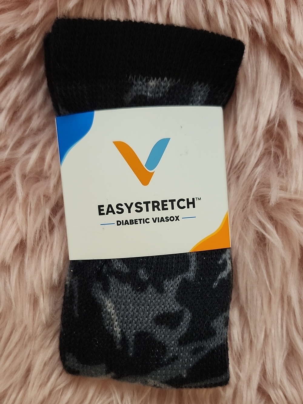 Brand New VIASOX EASYSTRETCH DIABETIC SOCKS-M